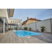 Piscine en polypropylène avec escalier d'angle - 4,50 x 3,10 x 1,50 m