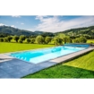 Piscine en polypropylène avec escalier d'angle - 7,20 x 3,50 x 1,50 m