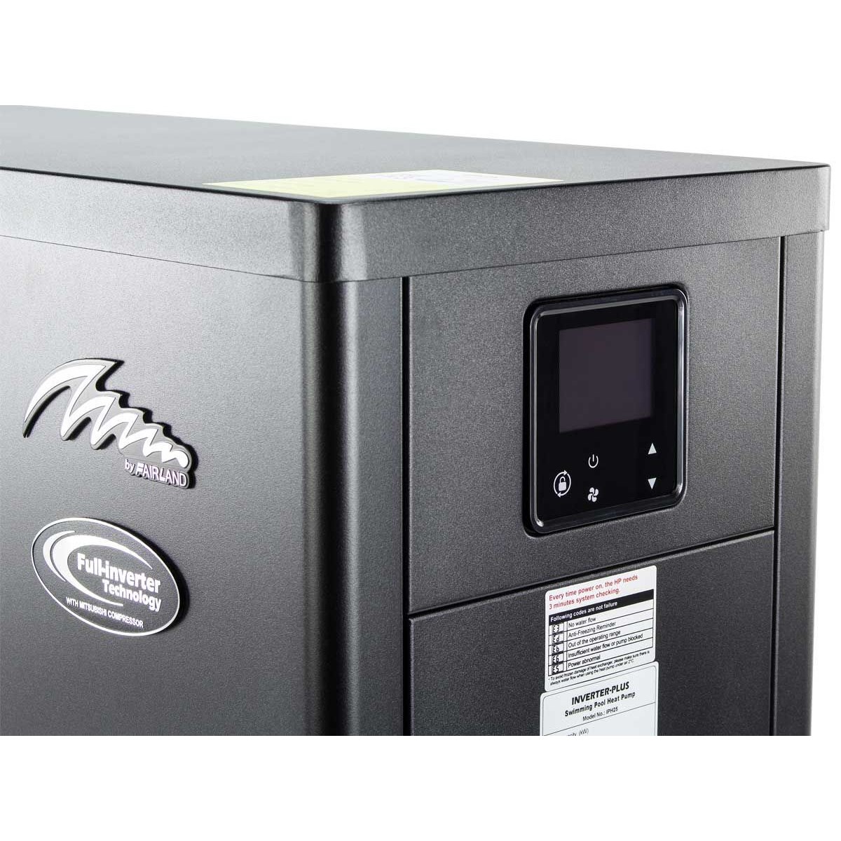 PPG Inverter Plus IPHR 55 (20,5kW) pompe a chaleur piscine