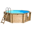 Piscine en bois octogonale Tropic Octo 505 (hauteur 1,20)