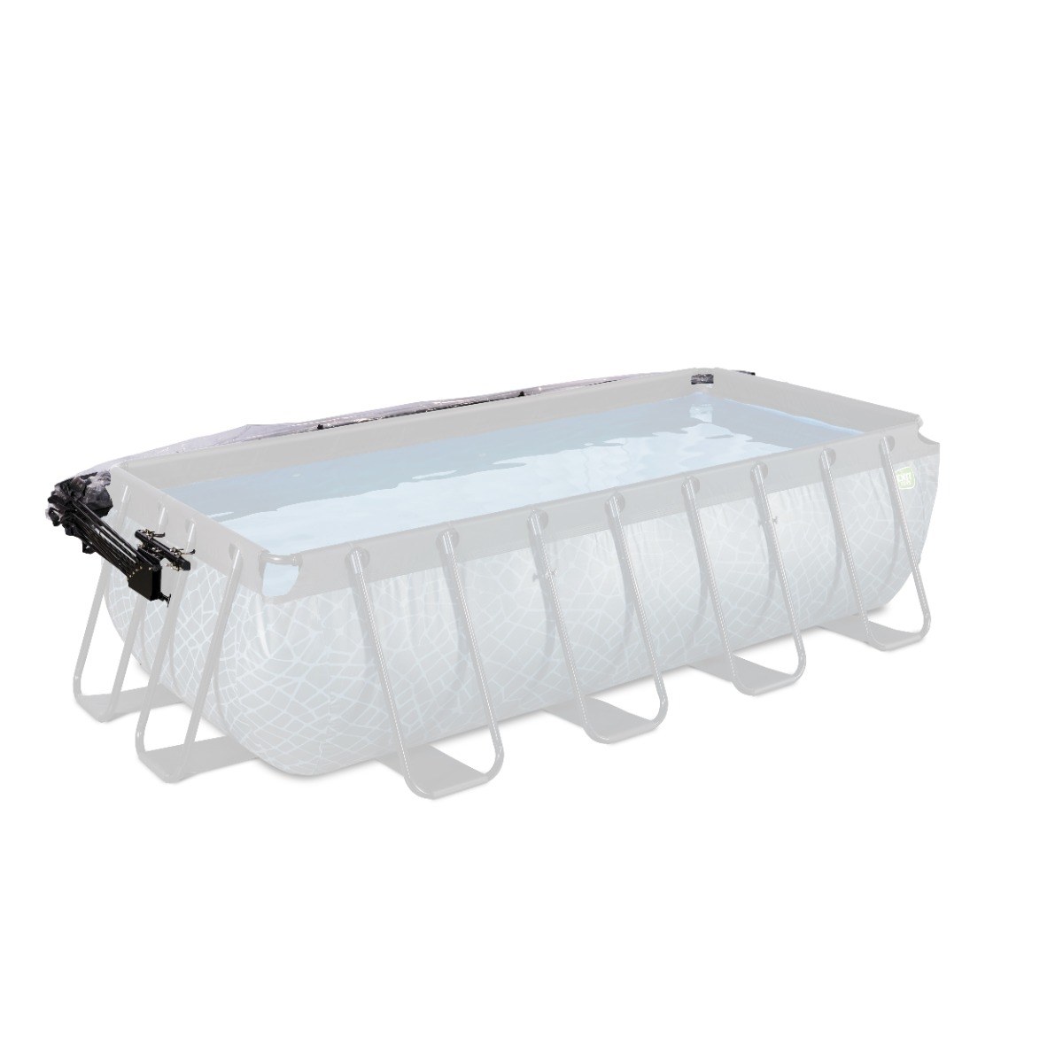 Abri de piscine EXIT rectangulaire 400 x 200 cm - universel