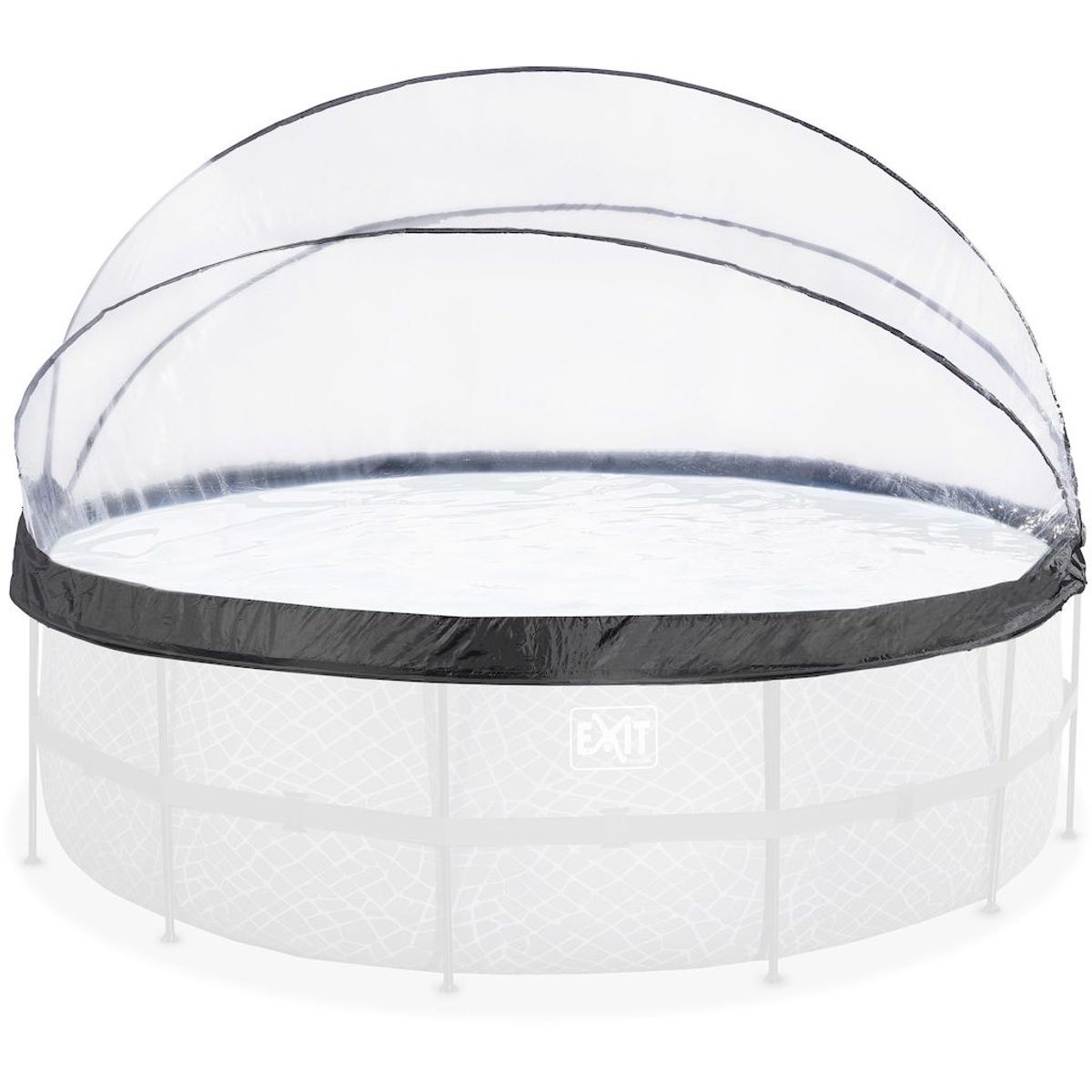 EXIT Abri de piscine rond 450 cm - universel