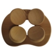Appui-tête ergonomique Halu pour Sauna - Rond - Red Cedar