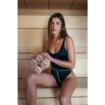 Appui-tête ergonomique Halu pour Sauna - Rond - Red Cedar