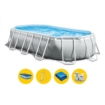 Piscine Intex Prism Frame - 610 x 305 x 122 cm - avec pompe de filtration et accessoires