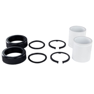 Raccords (2 pièces) avec joint torique pour toutes les pompes de piscine Pentair Superflo P-SFL (vers 50 mm)