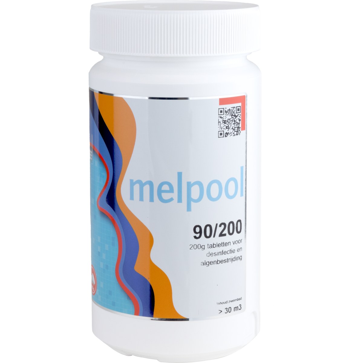 Melpool grands galets de chlore 200 grammes 1 kg