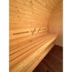 Sauna tonneau au bois en thermowood - 4 personnes