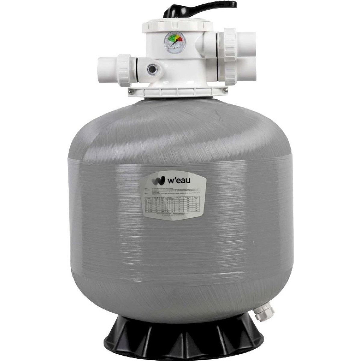 W'eau TPP-650 filtre à sable top mount renforcé polyester 16m³